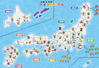A3サイズ横 - 日本地図パズル